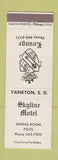 Matchbook Cover - Skyline Motel Yankton SD