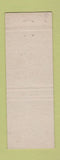 Matchbook Cover - West Side Hotel Canton SD