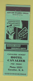 Matchbook Cover - Hotel Cavalier ND