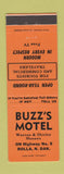 Matchbook Cover - Buzz's Motel Rolla ND