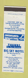 Matchbook Cover - Big Sky Motel Rapid City SD