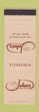 Matchbook Cover - Big John's Steak House Salina KS