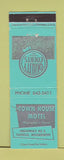 Matchbook Cover - Town House Motel Tupelo MS
