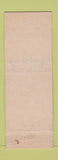 Matchbook Cover - Hotel Grover Cleveland MS Hillbilly