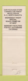Matchbook Cover - Cedar Inn Steak Hoiuse Cavalier ND