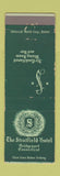 Matchbook Cover - Stratfield Hotel Bridgeport CT