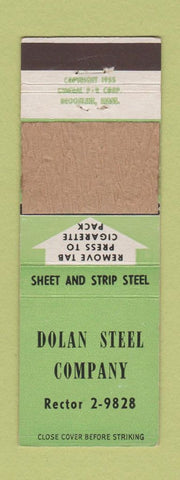 Matchbook Cover - Dolan Steel Company Bridgeport CT WEAR