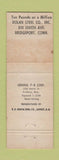 Matchbook Cover - Dolan Steel Company Bridgeport CT WEAR