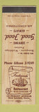 Matchbook Cover - Tradewinds Restaurant New London CT
