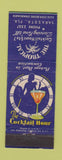 Matchbook Cover - The Tropical Sarasota FL low phone # girlie