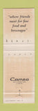 Matchbook Cover - McCutchan's Brass Lantern Gatlinburg TN