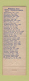 Matchbook Cover - Capri Motel Erie PA