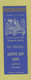 Matchbook Cover - Coffee Cup Cafe Lynchburg TN