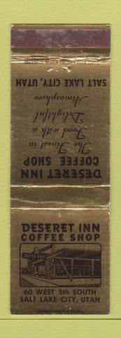 Matchbook Cover - Desert Inn Coffee Shop Salt Lake City UT