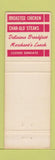 Matchbook Cover - Tip Top Cafe Salt Lake City UT