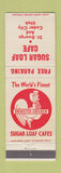 Matchbook Cover - Sugar Loaf Cafe Cedar City UT