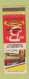 Matchbook Cover - Mr B's Family Restaurant Richfield UT
