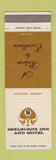 Matchbook Cover - Shelburne Inn Motel VT