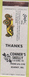 Matchbook Cover - Conner's Skelly Oil Gas Kearney MO