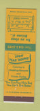 Matchbook Cover - Heartwellville Lodge Motel Readsboro VT