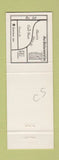 Matchbook Cover - Ray and Anne Chardain Restaurant Newfane VT