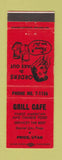 Matchbook Cover - Grill Cafe Price UT Chinese