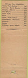 Matchbook Cover - Pippin Motel East Glasgow MT WEAR