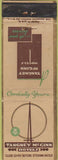 Matchbook Cover - Tangney McGinn Hotels Waterloo Ames IA WORN
