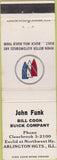 Matchbook Cover - Funk Buick Arlington Heights IL