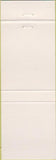 Matchbook Cover - Texaco oil gas Weatherford OK