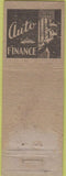 Matchbook Cover - Chambers  and  Powell Bank Monmouth OR WORN