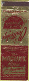Matchbook Cover - Hotel Iroquois London ON Canada