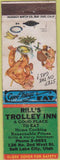Matchbook Cover - Rill's Trolley Inn Salt Lake City UT wear