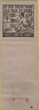 Matchbook Cover - Clinton Tavern Jackson MS WORN girlie?