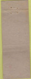 Matchbook Cover - Senate Beer Washington DC