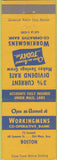 Matchbook Cover - Workingmens Bank Boston MA