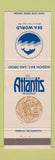 Matchbook Cover - Atlantis Sea World San Diego CA