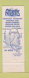 Matchbook Cover - Atlantis Sea World San Diego CA