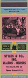 Matchbook Cover - Stiles Realtor Insurance Kansas City?