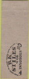 Matchbook Cover - Stiles Realtor Insurance Kansas City?