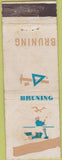 Matchbook Cover - Bruning drafting tools?