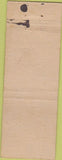 Matchbook Cover - Bruning drafting tools?