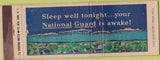 Matchbook Cover - US National Guard
