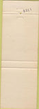 Matchbook Cover - Hilary Bush for Governor MO