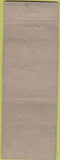 Matchbook Cover - Aleck's Cafe Broiler Salt Lake City UT CREASE