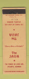 Matchbook Cover - The Java Atlanta GA Restaurant