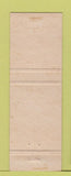 Matchbook Cover - Turf Motel Salem Depot NH Horse Racing Sports Results