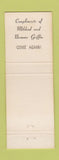 Matchbook Cover - White Lodge Alton NH