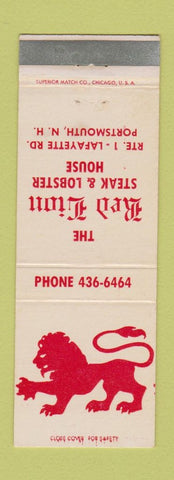 Matchbook Cover - The Red Lion Steak Lobster House Portsmouth NH