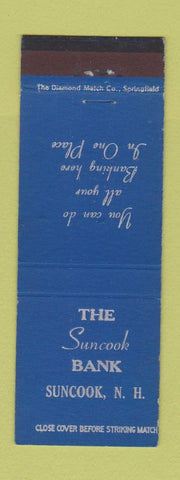 Matchbook Cover - Suncook Bank NH